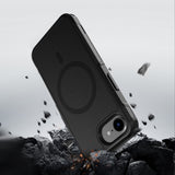 iPhone 16e - 4smarts Defend Hybrid Cover - MagSafe Kompatibel - Sort