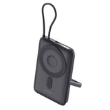 4smarts - Enterprise Pocket 10.000 mAh Trådløs PowerBank - 22.5W - Space Grey