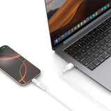 4smarts - USB-C til USB-A Kabel 18W - 1.5 m - Hvid