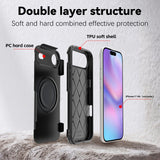 4Smarts iPhone Air Defend Mobil Cover - MagSafe Kompatibel - Sort