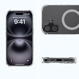 4Smarts iPhone 17 IBIZA Hybrid Case - MagSafe Kompatibel - Gennemsigtig