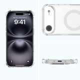 4Smarts iPhone Air IBIZA Hybrid Case - MagSafe Kompatibel - Gennemsigtig