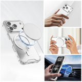 4Smarts iPhone 17 Pro IBIZA Hybrid Case - MagSafe Kompatibel - Gennemsigtig