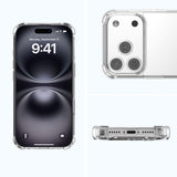 4Smarts iPhone 17 Pro IBIZA Hybrid Case - MagSafe Kompatibel - Gennemsigtig