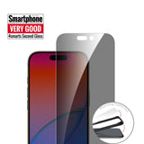 4Smarts iPhone 17 Second Glass Beskyttelsesglas m. Monteringsramme - Privacy Funktion - Gennemsigtig