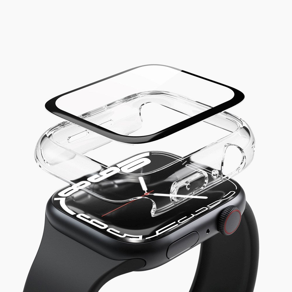 Apple Watch 10 (42mm) Vonmählen Thin Case m. Skærmbeskyttelse - Gennemsigtig