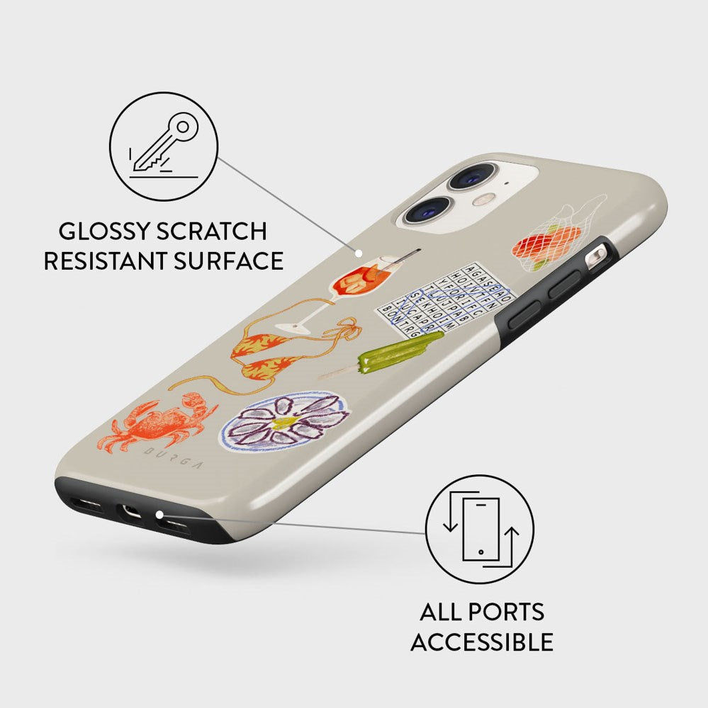 iPhone 11 Burga Tough Fashion Cover - Seaside Muse