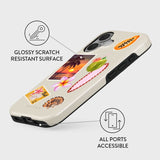 iPhone 16 Burga Tough Fashion Cover - Sun Chaser