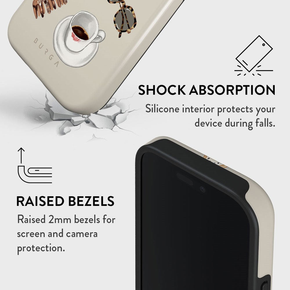 iPhone 16 Pro Burga Tough Fashion Cover - Boss Babe