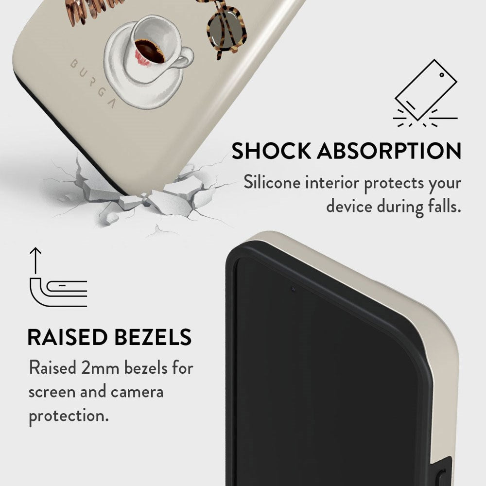 iPhone 14 Burga Tough Fashion Cover - Boss Babe