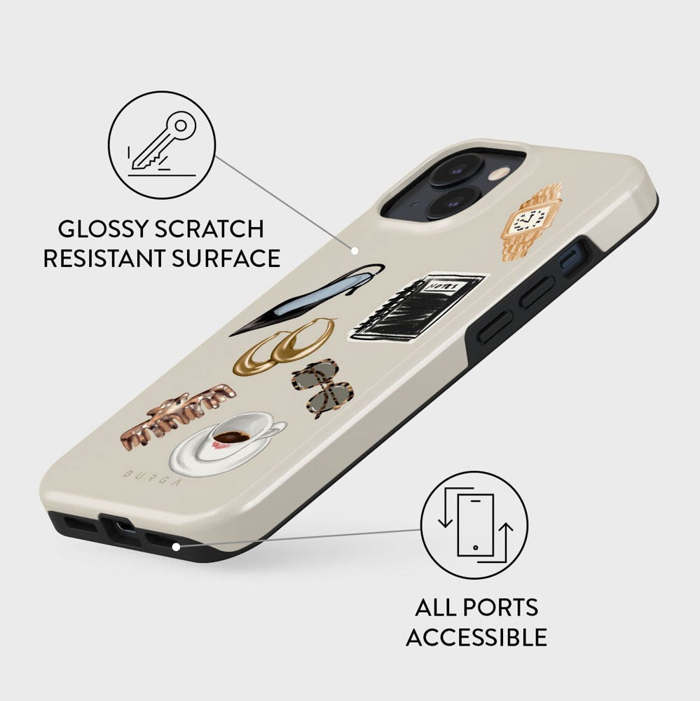 iPhone 13 Burga Tough Fashion Cover - Boss Babe