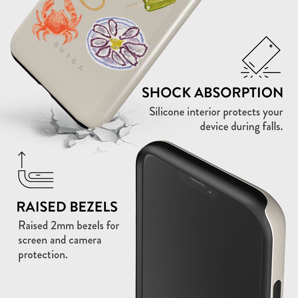 iPhone 12 / 12 Pro Burga Tough Fashion Cover - Seaside Muse