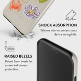 iPhone 12 / 12 Pro Burga Tough Fashion Cover - Seaside Muse