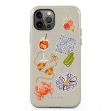 iPhone 12 / 12 Pro Burga Tough Fashion Cover - Seaside Muse