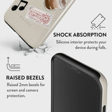 iPhone 12 / 12 Pro Burga Tough Fashion Cover - Oat Milk Please