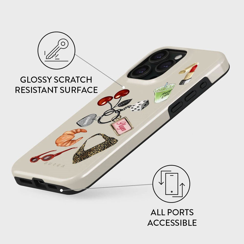 iPhone 15 Pro Burga Tough Fashion Cover - It Girl