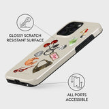 iPhone 15 Pro Burga Tough Fashion Cover - It Girl