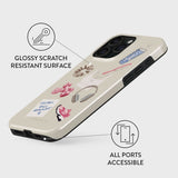 iPhone 15 Pro Burga Tough Fashion Cover - 5AM Club