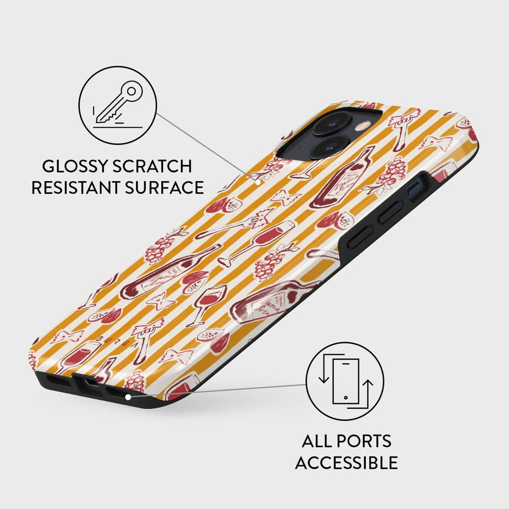 iPhone 15 Burga Tough Fashion Cover - Buona Sera