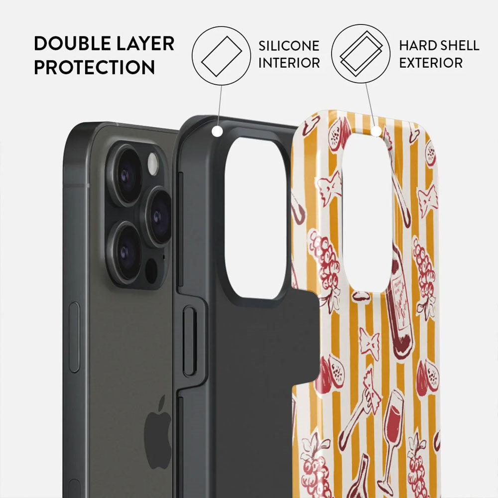 iPhone 15 Pro Burga Tough Fashion Cover - Buona Sera