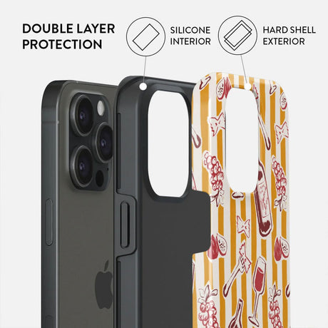 iPhone 15 Pro Burga Tough Fashion Cover - Buona Sera