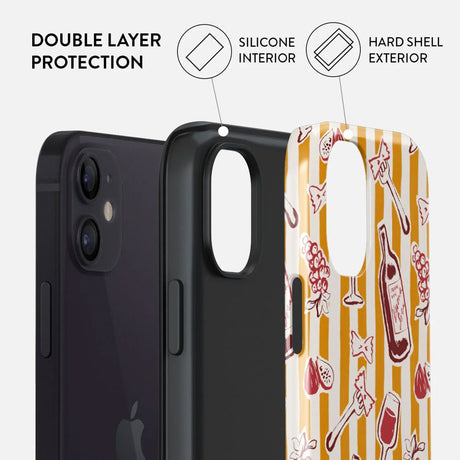 iPhone 12 / 12 Pro Burga Tough Fashion Cover - Buona Sera