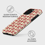 iPhone 15 Pro Burga Tough Fashion Cover - Ciao