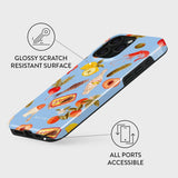 iPhone 15 Pro Burga Tough Fashion Cover - Al Fresco