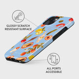 iPhone 14 Burga Tough Fashion Cover - Al Fresco