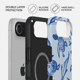 iPhone Air Burga Tough Fashion Cover - MagSafe Kompatibel - Aquatic Dance
