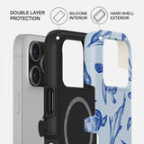 iPhone 17 Pro Burga Tough Fashion Cover - MagSafe Kompatibel - Aquatic Dance