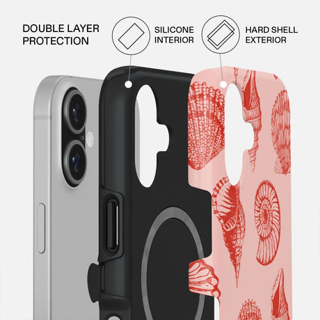 iPhone 17 Burga Tough Fashion Cover - MagSafe Kompatibel - Coastal Treasure