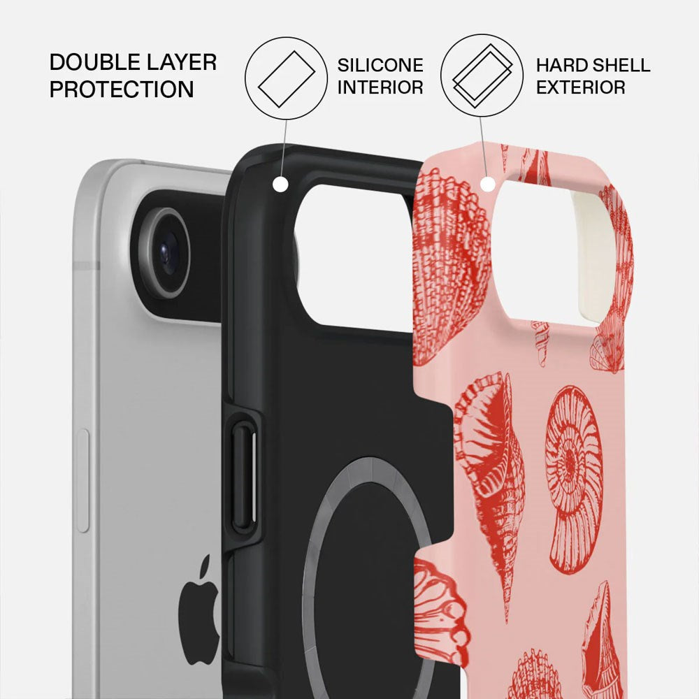 iPhone Air Burga Tough Fashion Cover - MagSafe Kompatibel - Coastal Treasure