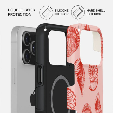 iPhone 17 Pro Max Burga Tough Fashion Cover - MagSafe Kompatibel - Coastal Treasure