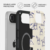 iPhone Air Burga Tough Fashion Cover - MagSafe Kompatibel - Derby Race