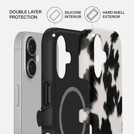 iPhone 17 Burga Tough Fashion Cover - MagSafe Kompatibel - Achromatic