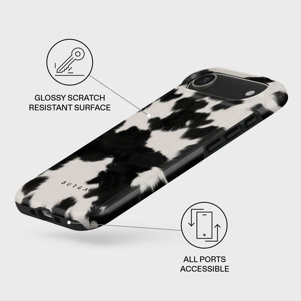 iPhone Air Burga Tough Fashion Cover - MagSafe Kompatibel - Achromatic