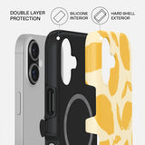 iPhone 17 Burga Tough Fashion Cover - MagSafe Kompatibel - Lemon Tart