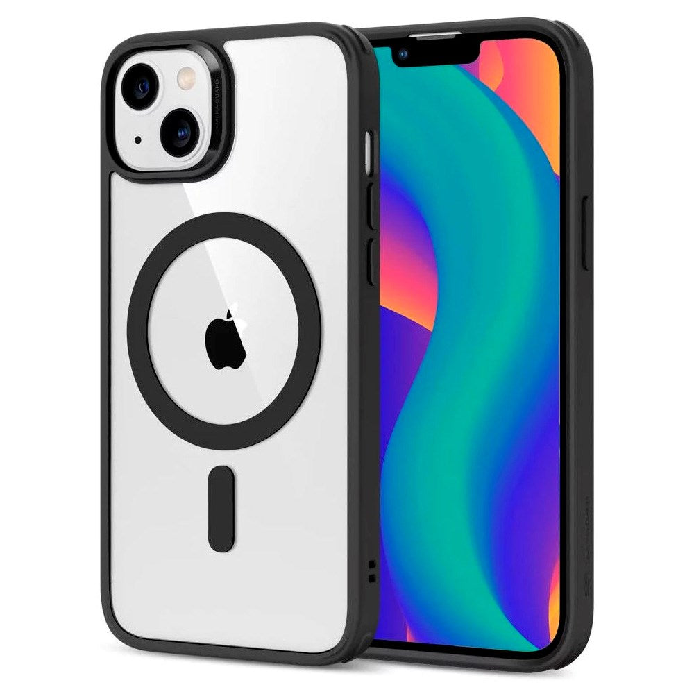 ESR - iPhone 14 / 13 - Classic Hybrid Cover - MagSafe Kompatibel - Gennemsigtig / Sort