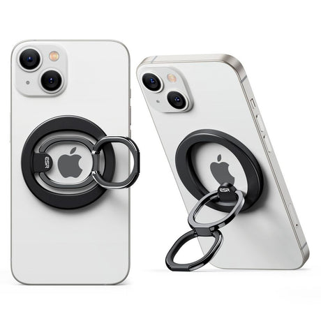 Halolock ESR MagSafe Kompatibel Magnetisk Finger Ring - Black