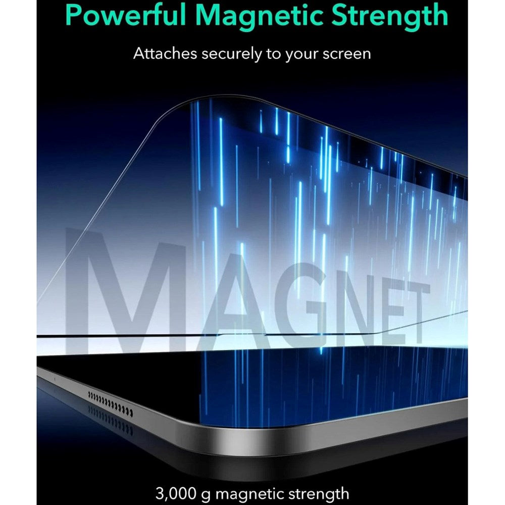 ESR iPad Pro 13" (2024) Paper Skærmbeskyttelse - Magnetisk - Mat / Gennemsigtig