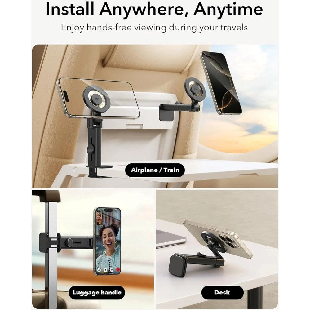 ESR Rejse Mobilholder - MagSafe Kompatibel - Sort