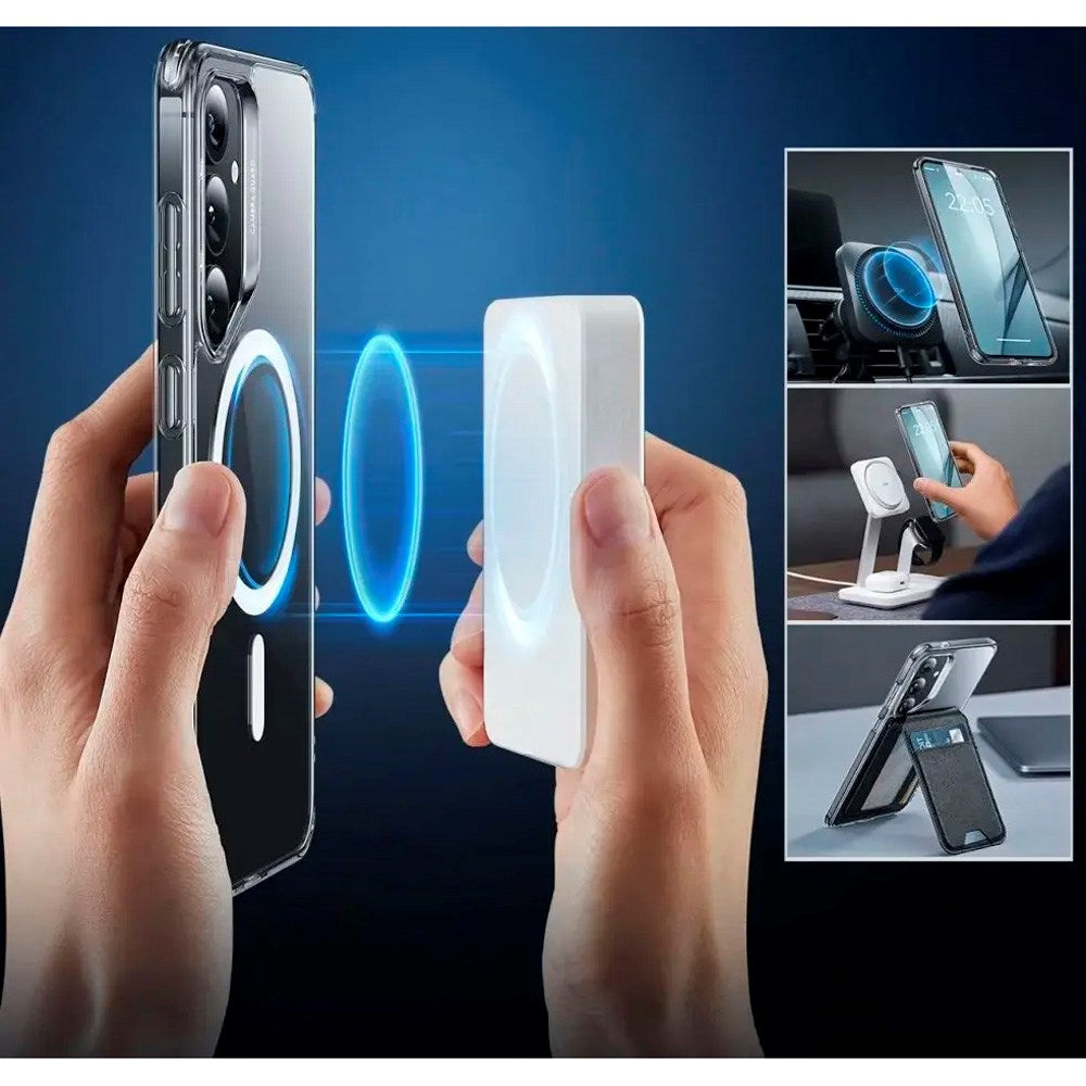 ESR - Samsung Galaxy S25+ (Plus) - Classic Hybrid Cover - MagSafe Kompatibel - Gennemsigtig