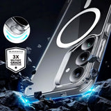 ESR - Samsung Galaxy S25+ (Plus) - Classic Hybrid Cover - MagSafe Kompatibel - Gennemsigtig