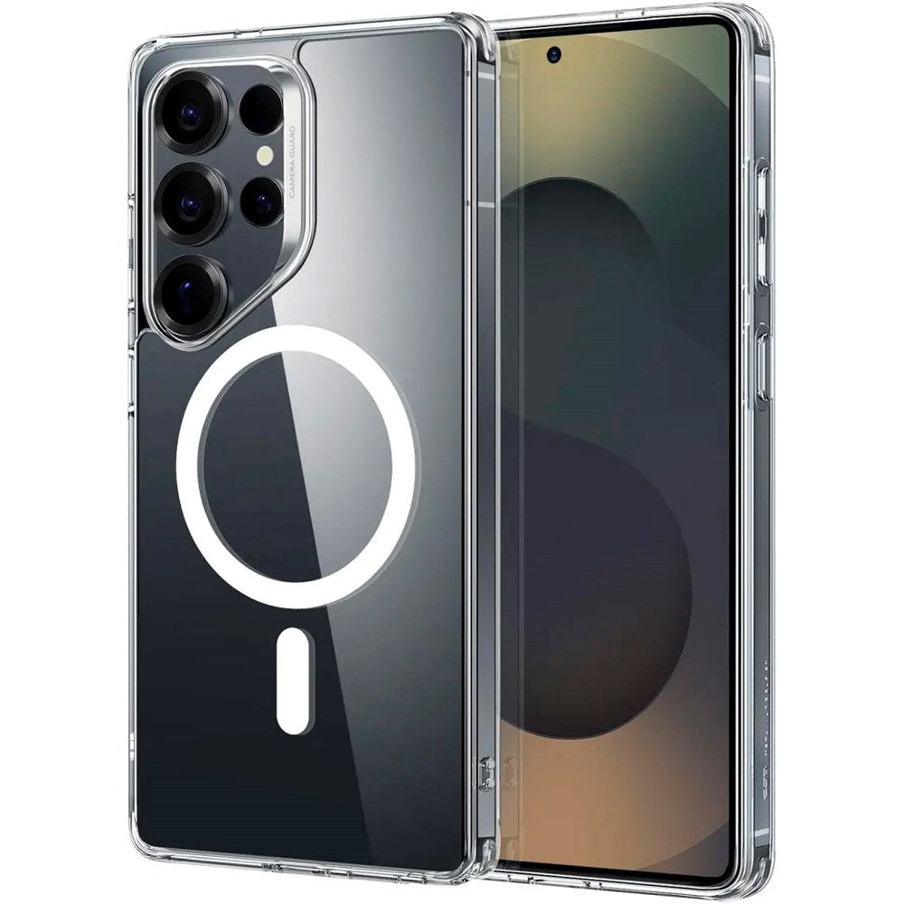 ESR - Samsung Galaxy S25 Ultra - Classic Hybrid Cover - MagSafe Kompatibel - Gennemsigtig