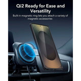 ESR - Samsung Galaxy S25 Ultra - Classic Hybrid Cover - MagSafe Kompatibel - Gennemsigtig / Sort