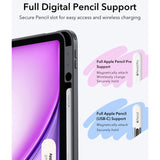 iPad Air 13" (2026 / 2025 / 2024) ESR Flip Hybrid Case - Sort