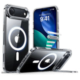 ESR iPhone Air Classic Hybrid Stash Cover m. Kickstand - MagSafe Kompatibel - Gennemsigtig