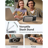 ESR iPhone 17 Pro Classic Hybrid Stash Cover m. Kickstand - MagSafe Kompatibel - Gennemsigtig