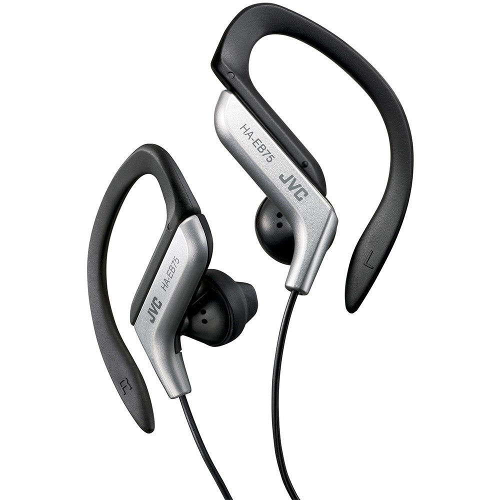 JVC HA-EB75 Sports Headset (In-Ear) m. Kabel - Sort / Sølv